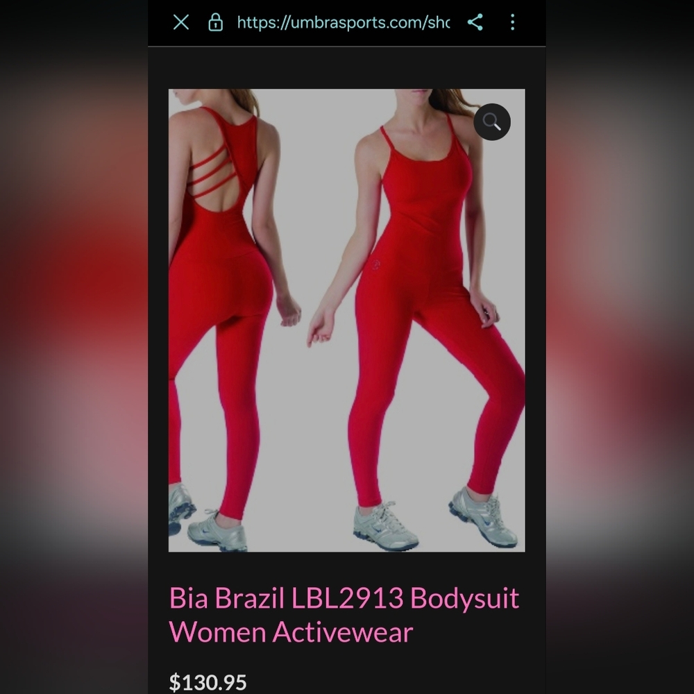 Red Women's Jumpsuit